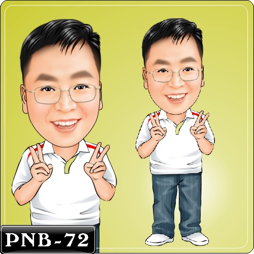 男生人像Q版漫畫PNB-72